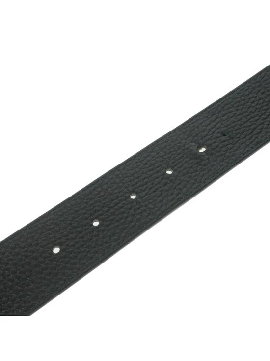 Gucci Interlocking Reversible Leather Buckle Belt 85 34 Black Brown main image 9